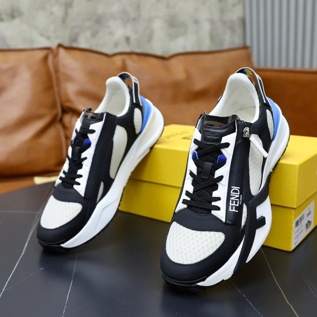 Men's men's shoes 290🔥Brand: FENDI Size: 38-44 (45, 46 customized) Grade: Original quality High version Material: Imported cowhide ➕ High-quality and comfortable lining Original lightweight non-slip outsole Style category: Travel Fashion casual shoes Versatile trend